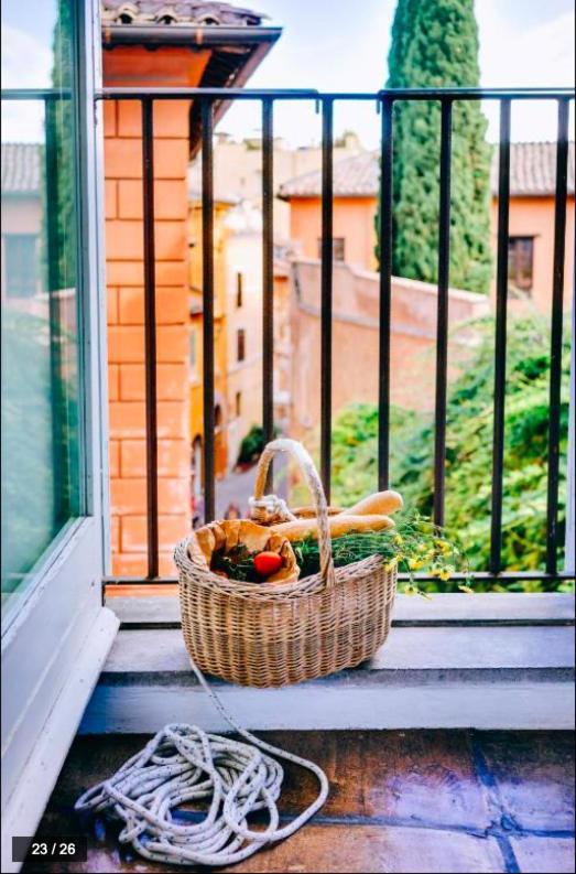 Luxury Art Apartment In Trastevere With Terrace โรม ภายนอก รูปภาพ